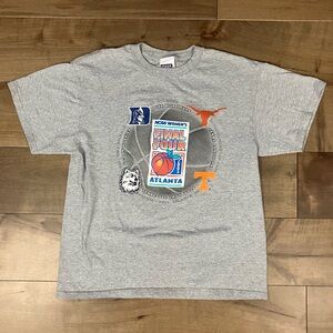 Vintage 2003 Women’s UCONN Huskies NCAA Final Four Basketball Gray Shirt Size L